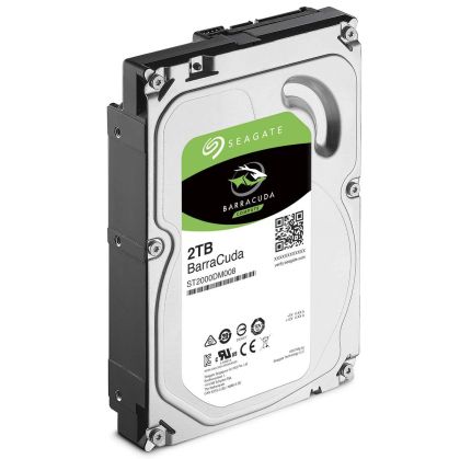 Хард диск SEAGATE BarraCuda, 2TB, 256MB, 7200 rpm,  SATA 3, ST2000DM008