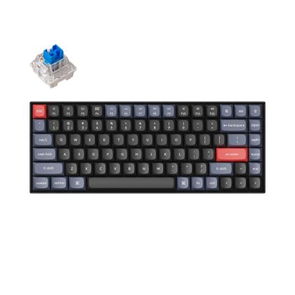 Геймърска механична клавиатура Keychron K2 Pro Hot-Swappable Keychron K Pro Mechanical Blue Switch, White Backlight Plastic Frame