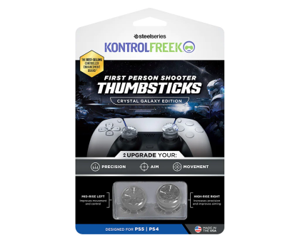 Аксесоар KontrolFreek FPS Thumbsticks Crystal Galaxy Edition за PS5 DualSense 