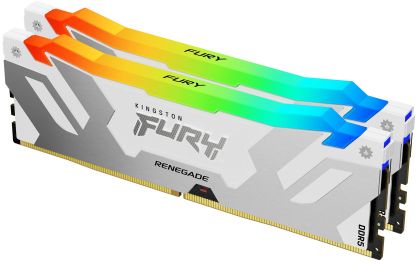 Памет Kingston Fury Renegade White RGB 32GB(2x16GB) DDR5 8000MHz CL38