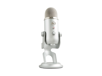 Настолен микрофон Logitech Blue YETI - Silver