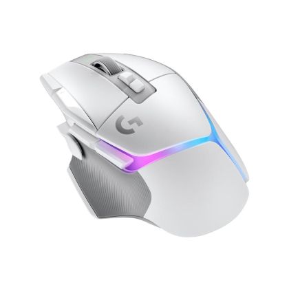 Геймърска мишка Logitech G502 X Plus White Lightsync RGB