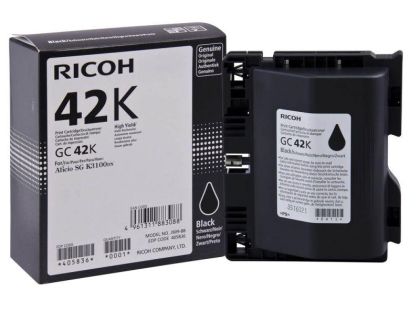 Мастило гел RICOH GC42K, 10000 копия , Черен