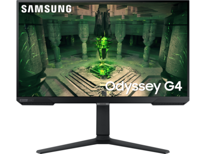 Монитор SAMSUNG 27BG400 27"Odyssey G4, 1920x1080, IPS 240Hz, 1 ms, 400cd/m2, 1000:1, DP, 2xHDMI