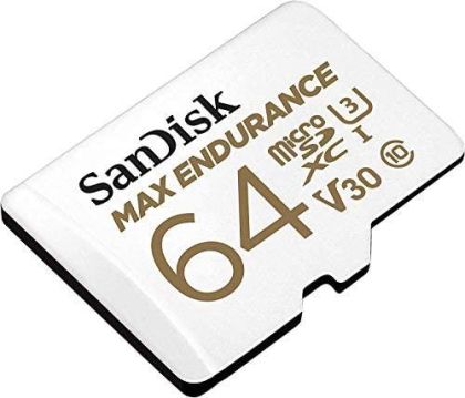 Карта памет SANDISK MAX Endurance, micro SDXC UHS-I, U3, 64GB, Class 10, SD Адаптер