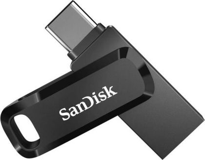 USB памет SanDisk Ultra Dual Drive Go, 32 GB, USB 3.2 1st Gen (USB 3.0), Черен