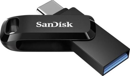 USB памет SanDisk Ultra Dual Drive Go, 128 GB, USB 3.2 1st Gen (USB 3.0), Черен