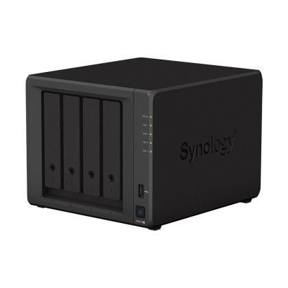 Мрежов сторидж Synology DS923+, За 4 диска, До 50TB, 4 GB DDR4, Гигабит, USB3.2 Gen 1