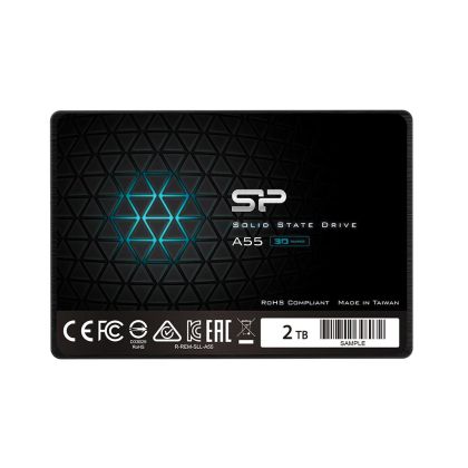 SSD SILICON POWER A55, 2.5", 2 TB, SATA3 3D NAND flash