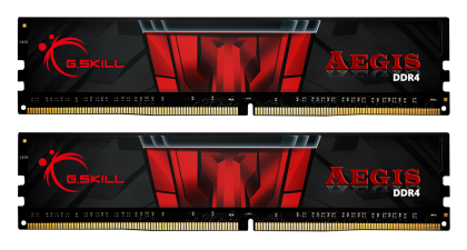 Памет G.SKILL Aegis 32GB(2x16GB) DDR4 PC4-25600 3200MHz F4-3200C16D-32GIS