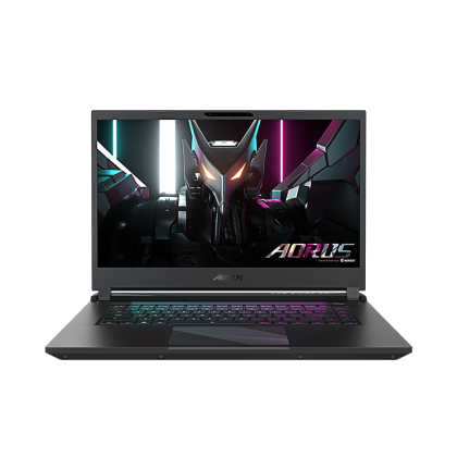 Лаптоп GIGABYTE AORUS 15 BSF Intel Core i7-13700H, 15.6 QHD IPS 165Hz, 2x8GB DDR5, 1TB SSD Gen4, nVIdia RTX 4070 8GB GDDR6, Windows 11 Home, РАНИЦА