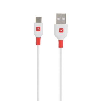 Кабел Skross, USB-C - USB-A 2.0 мъжко, 1.2м, SKCA0002A-C120CN