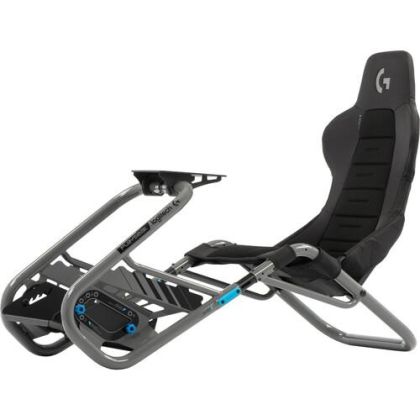 Геймърски стол Playseat Trophy Logitech G Edition, Сив