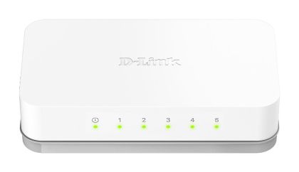 Суич D-Link GO-SW-5E/E, 5 портов 10/100