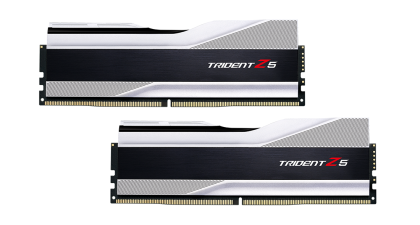 Памет G.SKILL Trident Z5 Silver 32GB(2x16GB) DDR5 6000MHz F5-6000J4040F16GX2-TZ5S