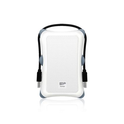 Удароустойчиво чекмедже за 2.5" диск Silicon Power Armor A30 White USB 3.2