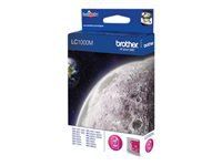 BROTHER LC-1000 ink cartridge magenta standard capacity 500 pages 1-pack