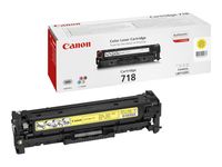 CANON 718 toner cartridge yellow standard capacity 2.900 pages 1-pack