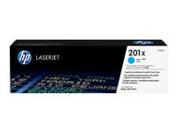 HP 201X original Toner cartridge CF401X cyan 2.300 pages high capacity