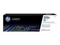 HP 203X Original Cyan LaserJet Toner Cartridge