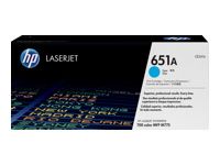 HP 651A original Toner cartridge CE341A cyan standard capacity 16.000 pages 1-pack