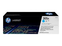 HP 305A original LaserJet Toner cartridge CE411A cyan standard capacity 2.600 pages 1-pack