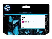 HP 70 original Ink cartridge C9453A magenta standard capacity 130ml 1-pack with Vivera Ink cartridge