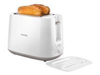 PHILIPS Daily Collection Toaster 8 settings Integrated bun warming rack Compact design