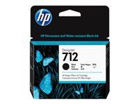 HP 712 80-ml Black Designjet Ink Cartridge