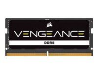 CORSAIR VENGEANCE DDR5 32GB 4800MHz SODIMM 1.1V 40-40-40-77 Black PCB