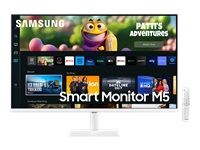 SAMSUNG M5 32inch Smart Monitor VA FHD 16:9 60Hz 250cd/m2 4ms HDMI DP 2x5W White