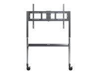 VIEWSONIC VB-STND-009 Trolley Stand Height Adjustable Trolley Cart for 65inch-105inch Display up to 120Kg VESA