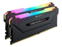 CORSAIR DDR4 3600MHz 32GB 2x288 DIMM Unbuffered 18-22-22-42 Vengeance RGB PRO Heat spreader RGB LED 1.35V XMP 2.0