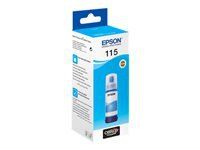 EPSON 1LB 115 EcoTank Cyan ink bottle