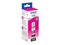 EPSON 1LB 115 EcoTank Magenta ink bottle