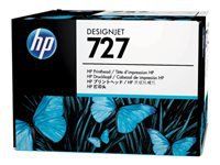 HP 727 original printhead B3P06A black and colour standard capacity 1-pack