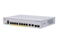 CISCO CBS250 Smart 8-port GE PoE Ext PS 2x1G Combo