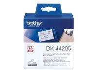 BROTHER DK44205 Brother szalagcimke, nem tapad, 62mm, feher