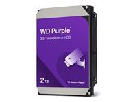 WD Purple 2TB SATA 6Gb/s CE HDD 3.5inch internal 256MB Cache 24x7 Bulk