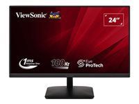 VIEWSONIC VA2408-MHDB 24inch 16:9 1920 x 1080 SuperClear IPS LED monitor VGA HDMI DP USB Speakers