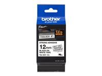 BROTHER P-Touch TZE-S231 black on white 12mm extra gluey