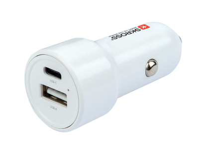 Зарядно за кола SKROSS, USB-A, USB-C, PD, 65W