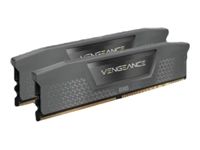 CORSAIR VENGEANCE 32GB 2x16GB DDR5 5600MT/s DIMM Unbuffered 40-40-40-77 Std PMIC AMD EXPO Cool Grey Heatspreader Black PCB 1.25V