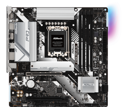 Дънна платка ASRock B760M Pro RS/D4, LGA1700, ATX