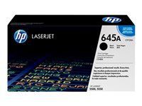 HP 645A original Colour LaserJet Toner cartridge C9730A black standard capacity 13.000 pages 1-pack