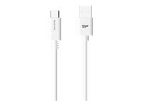 SILICON POWER Cable USB TypeC - USB Boost Link LK10AC 1M 2.4A White