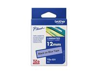 BROTHER P-Touch TZE-531 black on blue 12mm