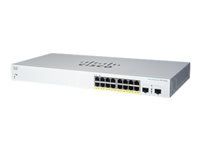 CISCO Business Switching CBS220 Smart 16-port Gigabit 2x1G SFP uplink