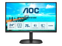 AOC 24B2XHM2 23.8inch VA FHD 1920x1080 16:9 3000:1 250cd/m2 75Hz 4ms D-Sub HDMI