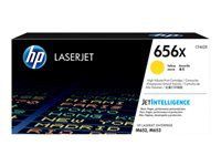 HP 656X original LaserJet Toner cartridge CF462X Yellow High Yield